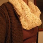 photo tricot modèle tricot snood idee