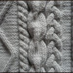 photo tricot modèle tricot torsade losange 12
