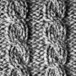 photo tricot modèle tricot torsade natté 9