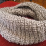 photo tricot modèle tricot écharpe bergère de france 9