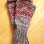 photo tricot modèle tricoter débutant jacquard 5