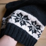 photo tricot modèle tricoter débutant jacquard 9
