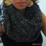 photo tricot modèle tricoter tour de cou jenny
