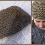 photo tricot patron tricot bonnet point de riz 15