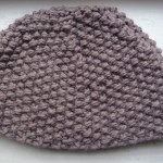 photo tricot patron tricot bonnet point de riz 18