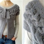 photo tricot tricot modele de torsade 18