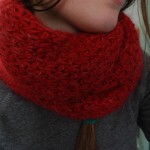 photo tricot modele de snood au tricot 12