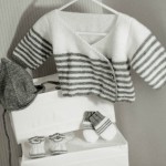 photo tricot modele gratuit tricot layette gilet 18