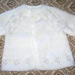 photo tricot modele gratuit tricot layette gilet 6