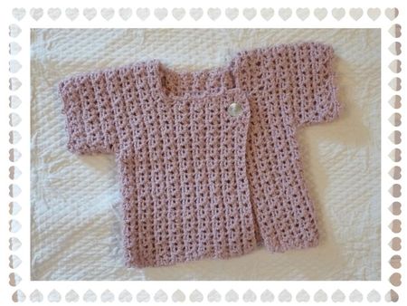 modele de layette au crochet