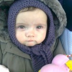 photo tricot modele tricot bebe echarpe 14
