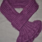 photo tricot modele tricot bebe echarpe 15