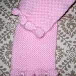 photo tricot modele tricot bebe echarpe 17
