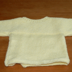 photo tricot modele tricot bebe simple 6