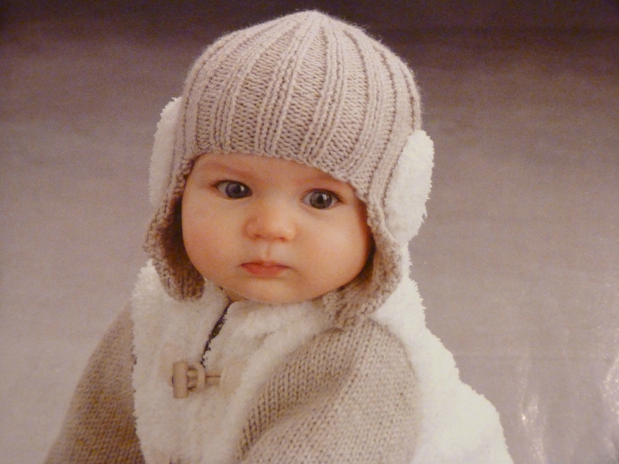 modele tricot bonnet bebe 6 mois