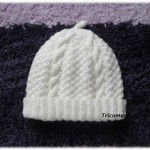 photo tricot modele tricot bonnet bébé 6 mois 11