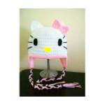 photo tricot modele tricot bonnet hello kitty 12