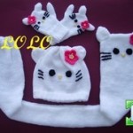 photo tricot modele tricot bonnet hello kitty 3