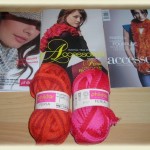 photo tricot modele tricot echarpe spirale 15