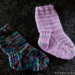 photo tricot modele tricot facile chaussette 10