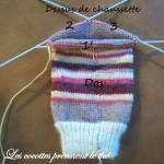 photo tricot modele tricot facile chaussette 12