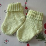 photo tricot modele tricot facile chaussette 17