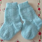 photo tricot modele tricot facile chaussette 4