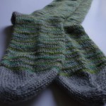 photo tricot modele tricot facile chaussette 7