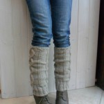 photo tricot modele tricot facile jambiere 3