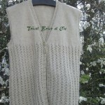 photo tricot modele tricot gilet femme sans manches 2