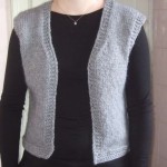 photo tricot modele tricot gilet sans manche 8