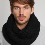 photo tricot modele tricot gratuit snood homme 8