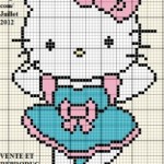 photo tricot modele tricot hello kitty imprimer 7