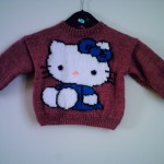 photo tricot modele tricot hello kitty pull 16