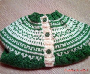 photo tricot modele tricot jacquard bebe 18