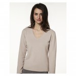 photo tricot modele tricot pull col v femme 7