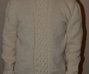 photo tricot modele tricot pull homme torsade 18