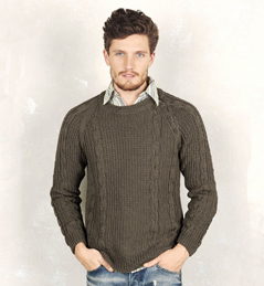 modele pull tricot gratuit pour homme