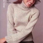 photo tricot modele tricot pull raglan femme 10