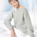 photo tricot modele tricot pull raglan femme 18