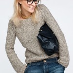 photo tricot modele tricot pull raglan femme 2