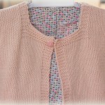 photo tricot modele tricot pull sans manche bebe 13