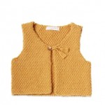 photo tricot modele tricot pull sans manche bebe 16