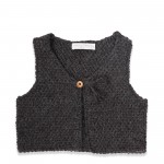 photo tricot modele tricot pull sans manche bebe 3