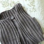 photo tricot modele tricot pull sans manche bebe 9