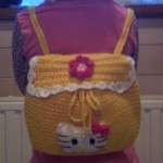 photo tricot modele tricot sac hello kitty 8