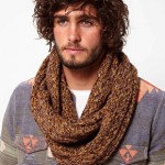 photo tricot modele tricoter echarpe tube 17