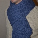 photo tricot modele tricoter facile une écharpe 10