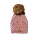 photo tricot modèle tricot bonnet homme avec pompon 12