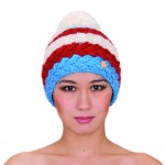 photo tricot modèle tricot bonnet homme avec pompon 18